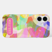 Abstract kunstontwerp voor pasta-kleurenartikelen Case-Mate iPhone case (Achterkant (horizontaal))