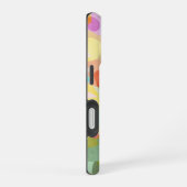 Abstract kunstontwerp voor pasta-kleurenartikelen iPhone 16 hoesje (Rechterkant)