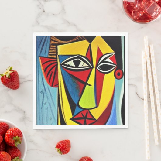 Abstract kunstpapier Napkin Servet (Insitu)