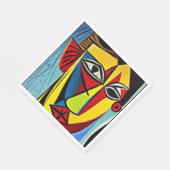 Abstract kunstpapier Napkin Servet (Hoek)