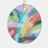 Abstract kunstpasta keramisch ornament (Links)