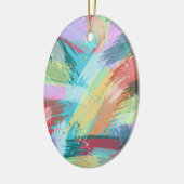 Abstract kunstpasta keramisch ornament (Links)