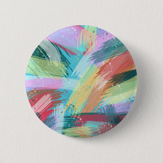 Abstract kunstpasta ronde button 5,7 cm (Voorkant)