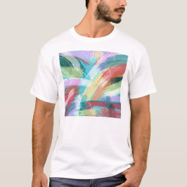 Abstract kunstpasta t-shirt