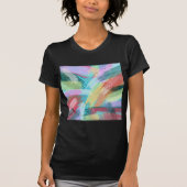 Abstract kunstpasta t-shirt (Voorkant)