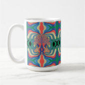Abstract Kunstpatroon 15 oz.Coffee mok (Links)