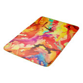 Abstract kunstpatroon badmat (Gekanteld)