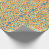 Abstract kunstpatroon in Perzisch of Midden-Oosten Cadeaupapier (Hoek)