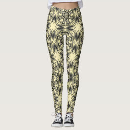 Abstract kunstpatroon naadloos leggings