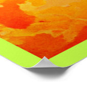 Abstract kunstpatroon poster (Hoek)