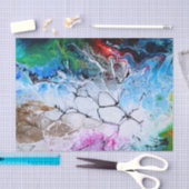 Abstract kunstpatroon tissuepapier (Craft)