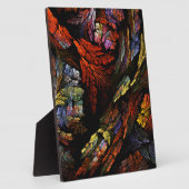 Abstract kunstplak voor kleurenharmonie fotoplaat (Zijkant)