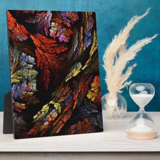 Abstract kunstplak voor kleurenharmonie fotoplaat (Zijkant)