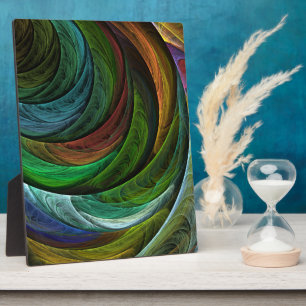 Abstract kunstplak voor kleurenharmonie fotoplaat
