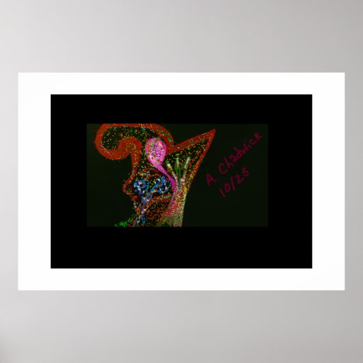 Abstract Kunstposter Poster (Voorkant)
