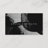 Abstract kunstprofiel Kunstmatige Waterverf Contac Afsprakenkaartje (Voorkant)