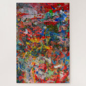 abstract kunstpuzzel legpuzzel (Verticaal)