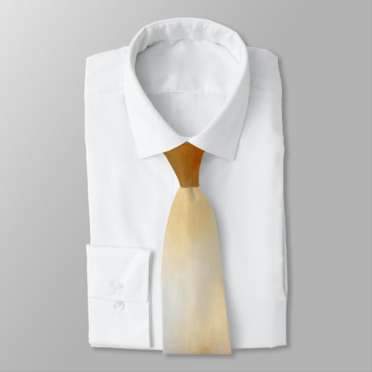 Abstract Kunstrood Roze Geel Blauw Groen Paars Stropdas (Gebonden)