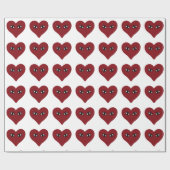 Abstract kunstschild cadeaupapier (Vlak)