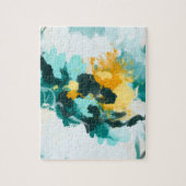 Abstract kunstschilderij legpuzzel (Verticaal)