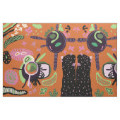 Abstract kunstschilderij stof (Fat Quarter)