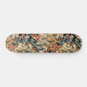 Abstract kunstskateboard persoonlijk skateboard (Horizontaal)