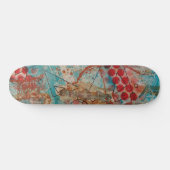 Abstract kunstskateboard skateboard (Horizontaal)