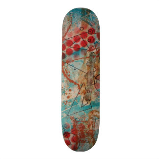 Abstract kunstskateboard skateboard