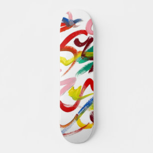 Abstract kunstskateboard skateboard