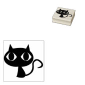 Abstract kunststempel voor katten rubberstempel (Gestempeld)