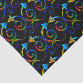 Abstract kunststofpapier tissuepapier (Detail)