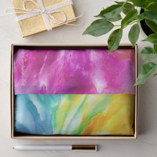 Abstract kunststofpapier tissuepapier (Geschenk)