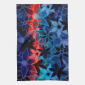 Abstract kunstventilatorpatroon #2 theedoek (Verticaal)