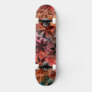Abstract kunstventilatorpatroon 3 skateboard