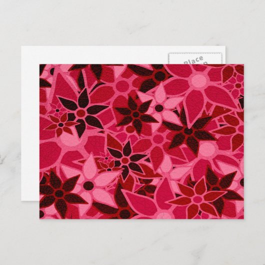 Abstract kunstventilatorpatroon #5 briefkaart (Voorkant / Achterkant)