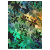 Abstract kunstventilatorpatroon klembord (Achterkant)