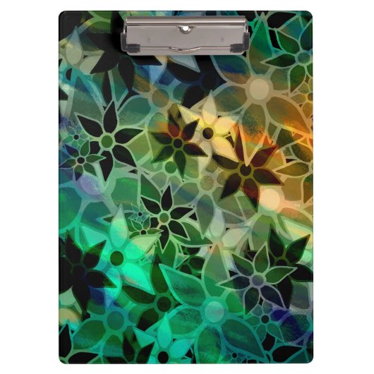 Abstract kunstventilatorpatroon klembord (Voorkant)