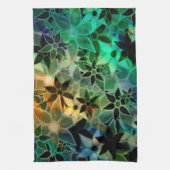 Abstract kunstventilatorpatroon theedoek (Verticaal)