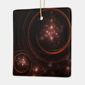 Abstract kunstvierkant Ornament met Starlight (Links)