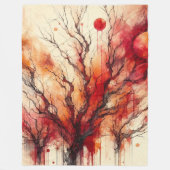 Abstract kunstwerk 13 - fleece deken (Voorkant)