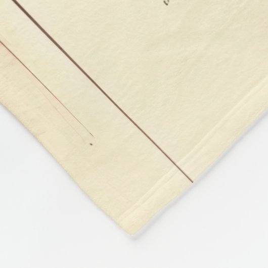 Abstract kunstwerk 13 - fleece deken (Hoek)