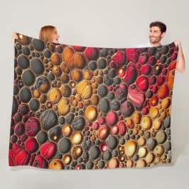 Abstract kunstwerk 17 - fleece deken