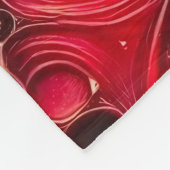 Abstract kunstwerk 17 - fleece deken (Hoek)