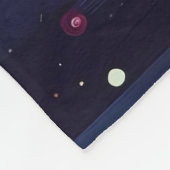 Abstract kunstwerk 6 - fleece deken (Hoek)