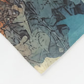 Abstract kunstwerk 8 - fleece deken (Hoek)