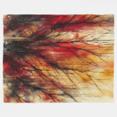 Abstract kunstwerk 9 - fleece deken (Voorkant (Horizontaal))