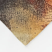 Abstract kunstwerk 9 - fleece deken (Hoek)