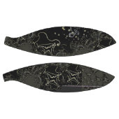 Abstract kunstwerk Black Basketball Basketbal (Panelen)