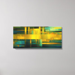 Abstract kunstwerk canvas afdruk