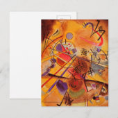 Abstract kunstwerk Kandinsky (Voorkant / Achterkant)